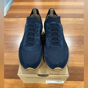 Born Women’s Aire Navy Pull on Style Sneakers 9